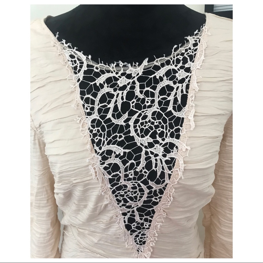 FREE PEOPLE RUCHED BODYCON MINI DRESS - Picture 3 of 7